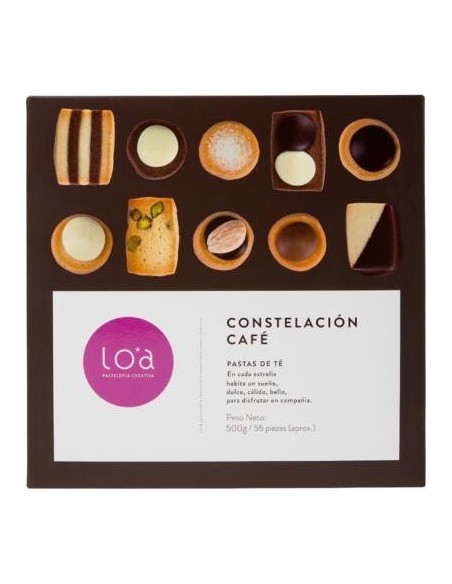 Pastas de té Loa "Constelación café"