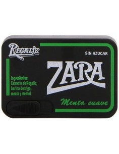 Regaliz Zara cajita menta