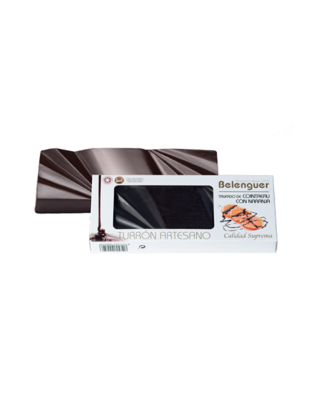 Chocolate Belenguer Trufado de licor de naranja confitada