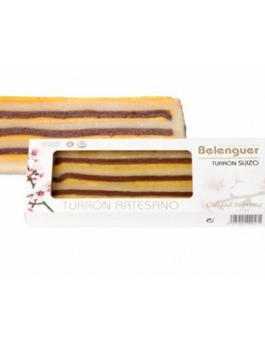 Turrón Belenguer Mazapan Suizo