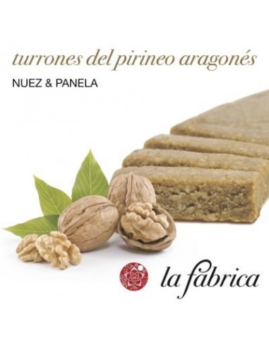 Turrón Nuez y Panela La Fábrica