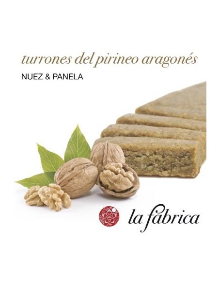 Turrón Nuez y Panela La Fábrica