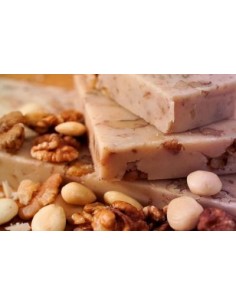 Turrón Puyet mazapán nueces