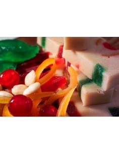 Turrón Puyet mazapán con frutas