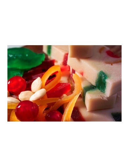 Turrón Puyet mazapán con frutas