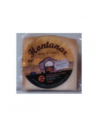 Hontanar Queso Leche Pasteurizada Semicurado Medio