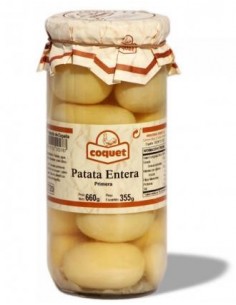 Patata pelada entera Coquet