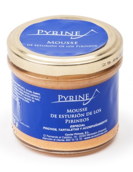Mousse de esturión Pyrinea