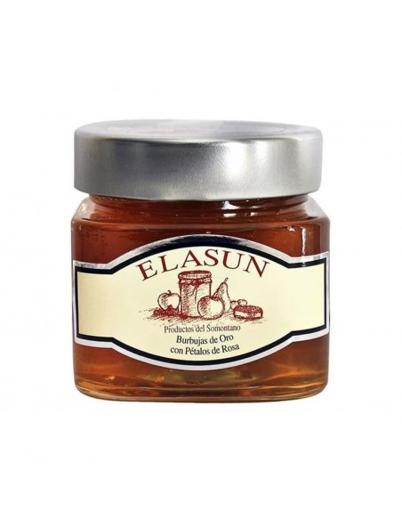 Gelée de Burbujas de Oro y Pétalos de Rosa Elasun