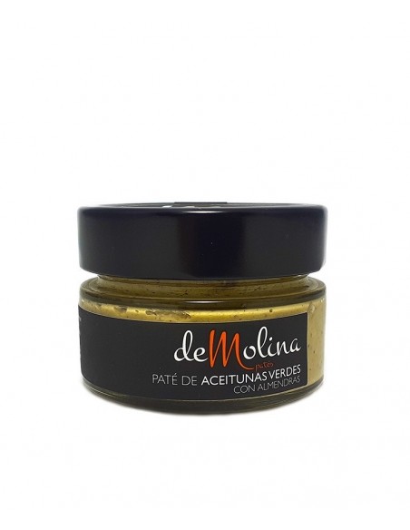 Paté de oliva verde con almendra Molina