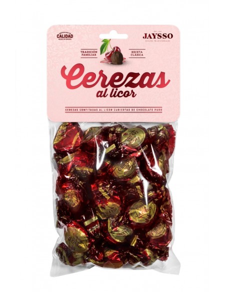 Cerezas al licor Jaysso bolsa 1000gr