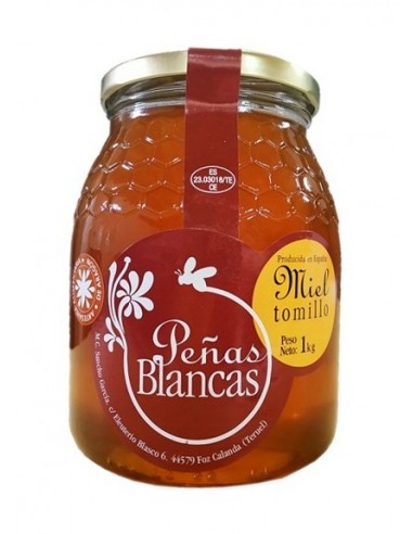 Miel de tomillo Peñas Blancas 1Kg