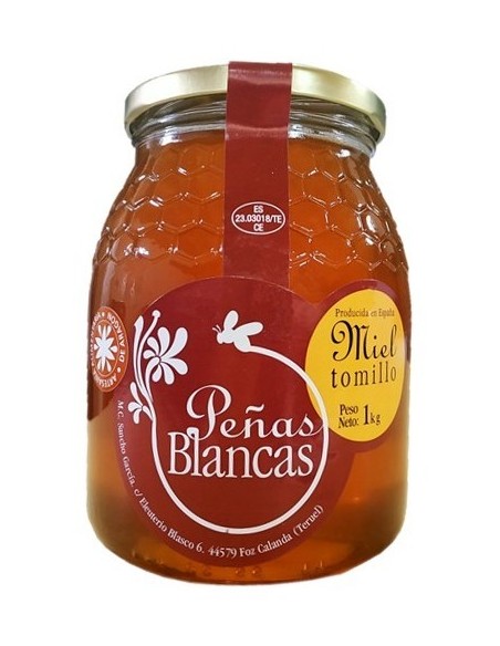 Miel de tomillo Peñas Blancas 1Kg