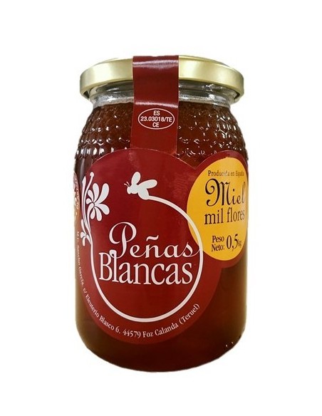 Miel mil flores Peñas Blancas 500gr