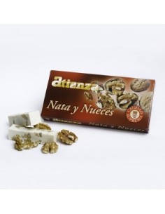 Turrón nata y nueces Atienza