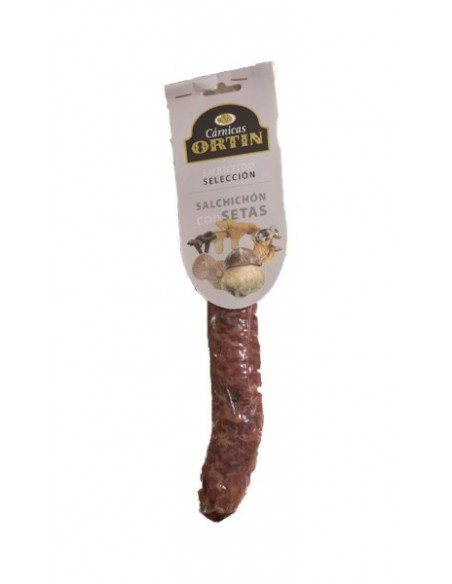 Salchichón con setas Ortín