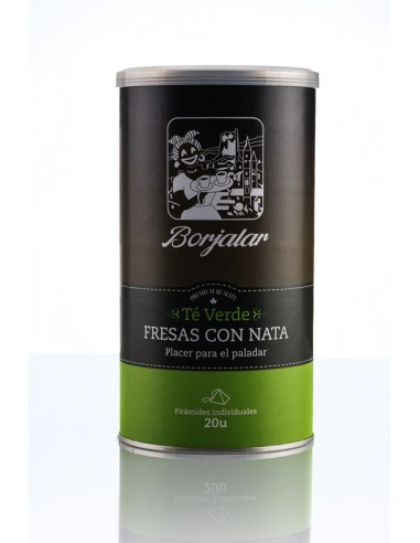 Té verde Fresas con Nata Borjalar