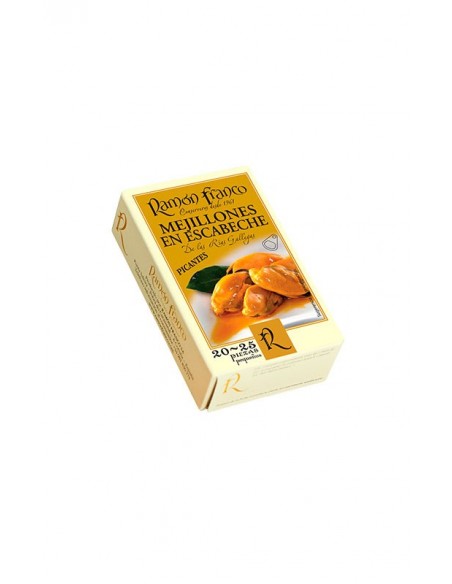 Mejillones en escabeche picante 20/25 Ramón Franco