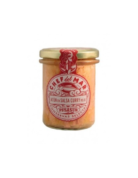 Atún en salsa de curry rojo Chef del Mar