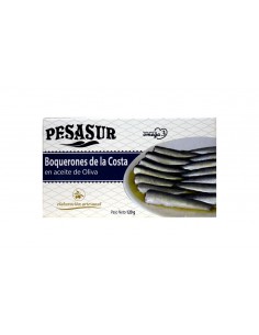 Boquerones de la Costa en aceite de oliva Pesasur