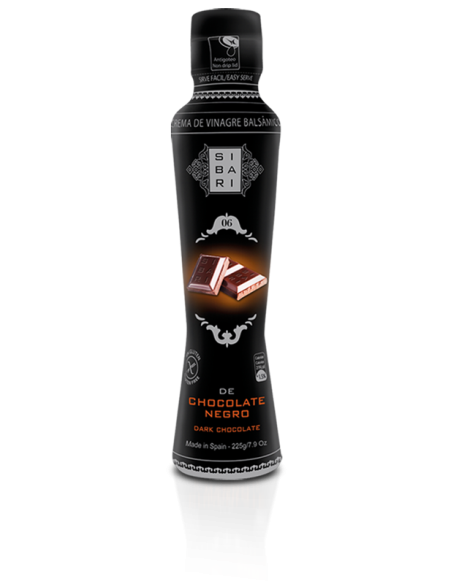 Sibari Crema de vinagre balsámico de chocolate negro