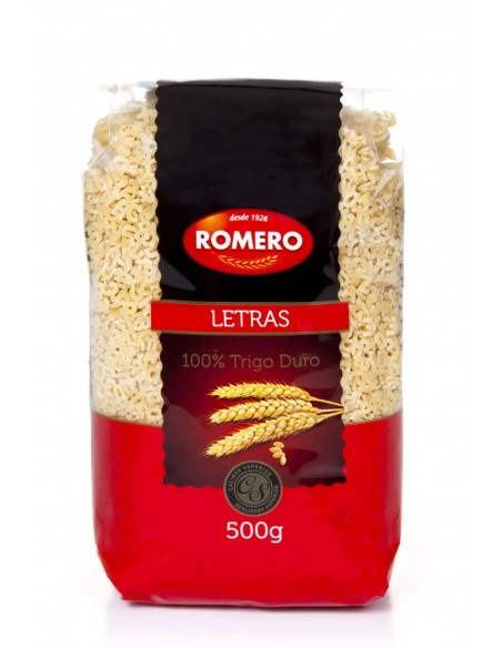 Letras Pastas Romero
