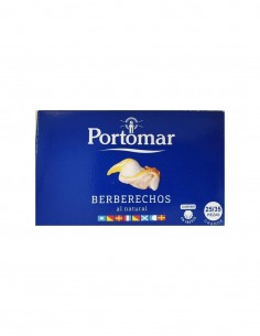 Berberechos de las Rías Gallegas al Natural 35/45 Portomar
