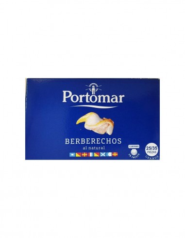 Berberechos Rías Gallegas Natural 40/50 Portomar