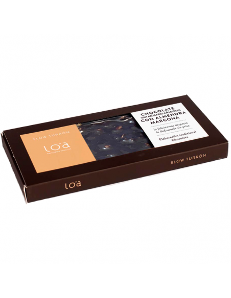 Turrón de chocolate sin azúcar añadido Loa