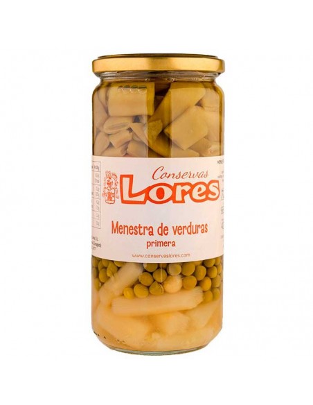 Menestra de verduras Lores