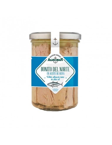 Bonito del norte en aceite de oliva 450g Agromar
