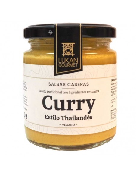 Salsa Curry estilo Thailandés Lukan