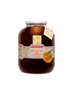 Melocotón en almíbar al vino 2.6kg Marchenica