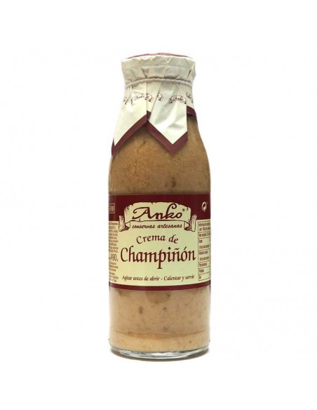 Crema de champiñón Anko