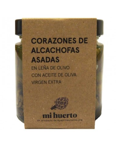 Corazones de Alcachofa a la leña de olivo en AOVE