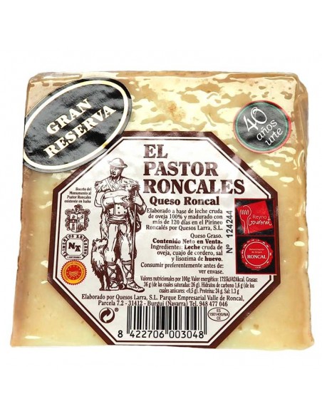 Queso El Pastor Roncales