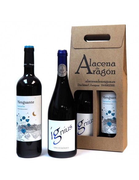 Estuche Vino Cariñena 2 bot