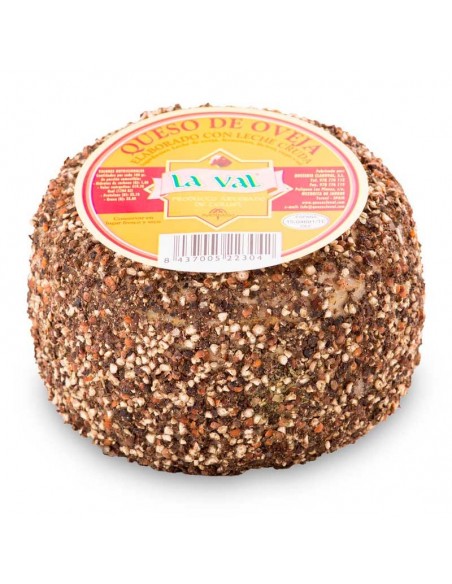 Queso a la Pimienta negra La Val mini