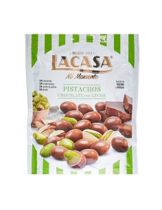 Pistachos con chocolate Lacasa