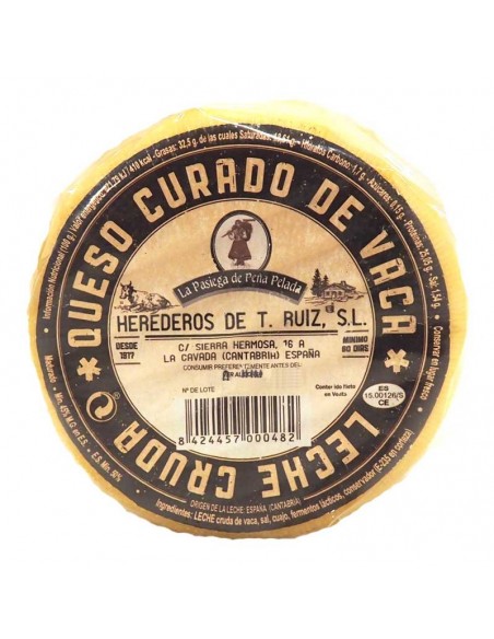 Queso Curado de Vaca La Pasiega