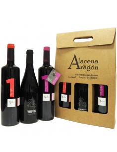 Estuche Vino Somontano 3 bot