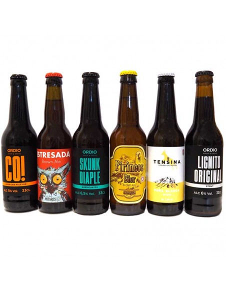 Surtido 6 Cervezas Artesanas