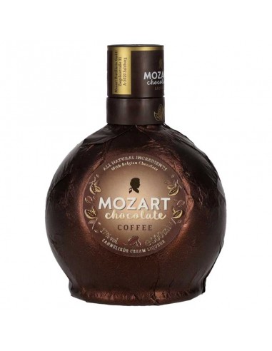 Licor de crema de café y chocolate Mozart