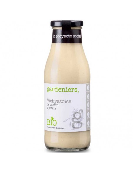 Vichyssoise de Puerro y Patata BIO Gardeniers