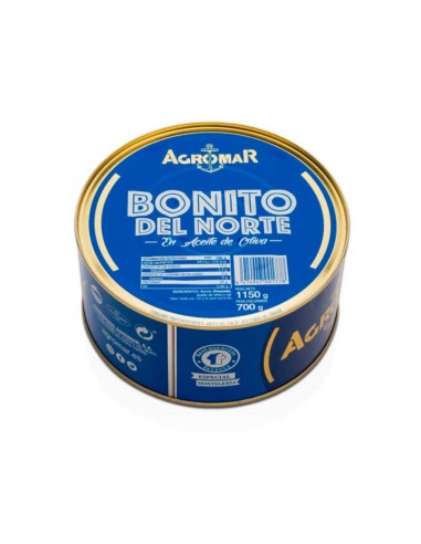 Bonito del Norte en AOVE 1150 g Agromar