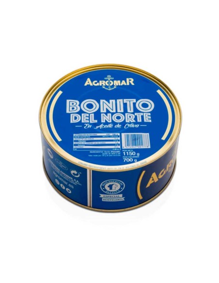 Bonito del Norte en AOVE 1150 g Agromar