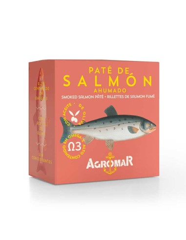 Pate de salmon ahumado Agromar
