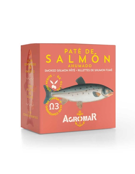 Pate de salmon ahumado Agromar