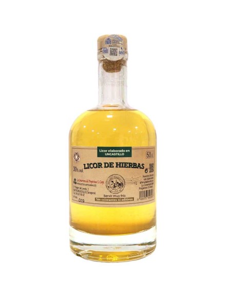 Licor Orujo de hierbas Uncastillo