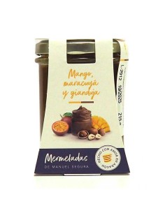 Mermelada de mango y gianduja Manuel Segura